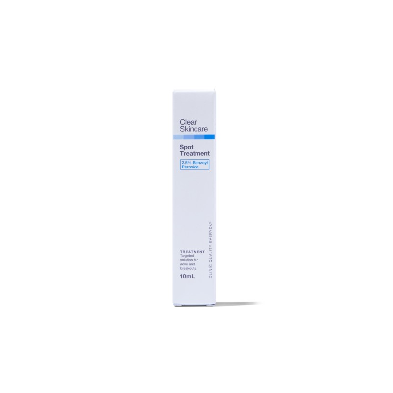 Clear Skincare Spot Treatment With 2% Benzoyl Peroxide 10ml