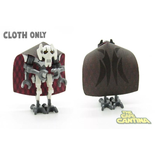 LEGO Star Wars General Grievous Minifigure Custom Royal Cape Cloth