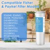 836848 Refrigerator Water Filter for Fisher&Paykel 836860,862285,862284,E402,E442B,E522B,RO185014,RO185011 Fridge Water Filter(2