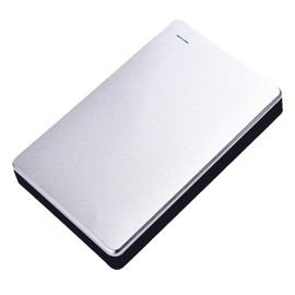Lyaciomn External Mobile Hard Disk High USB 3.0 1TB Storage Portable Hard Disk for Laptop Desktop PC Silver