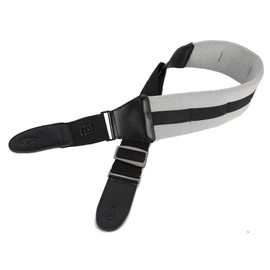 REAL MISSION custom soft Cotton padded Guitar Straps leather for folk Bass Electric & Acoustic Best Gifts for Kids Guitarists (RB-CB, Other)