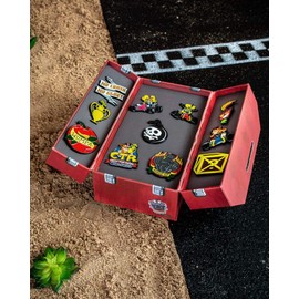 TUBBZ Crash Team Racing Nitro-Fueled Toolbox Pin Set NS1609 Multi One Size