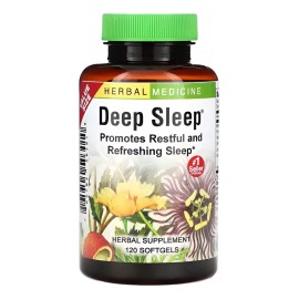 Herbs Etc. Sueño Profundo 120 Capsulas Blandas Sabor Sin Sabor