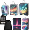 Packing Cubes, 7pcs Compression Packing Cubes for Travel Accessories Organisers