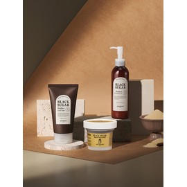 [BEST 3 types] Black Sugar Wash-Off + Scrub Foam + Cleansing Oil / [BEST 3종] 블랙슈가 워시오프 + 스크럽폼 + 클렌징오일