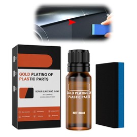 YANINEE 1 x (30 ml) plastic restorer for cars, plastic refresher