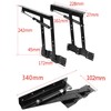 Table Lifting Frame, 2pcs Heavy Duty Steel Table Up Hydraulic