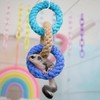 SALUDABLE Small Animals Toy Ferrets Monga Loop Pet Supplies (Blue)