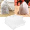 100Pcs 7x9cm Disposable Safe Tea Bags with Drawstring, Tea Bags,