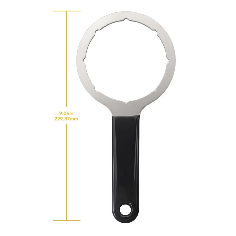 SRIAOO For Fuel Tank Filter Wrench Compatible with Goldenrod See-Through
