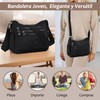Bolso Cruzado para Mujer, Bolso de Hombro, Bolsa Impermeable Mochila