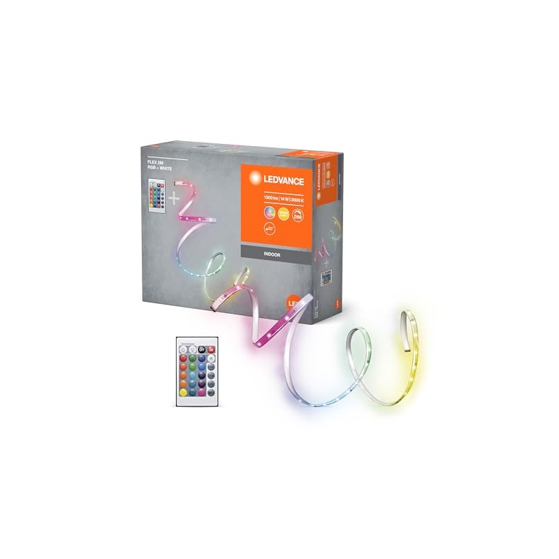 LEDVANCE Flex 5 m LED Strip RC, White, 14 W,