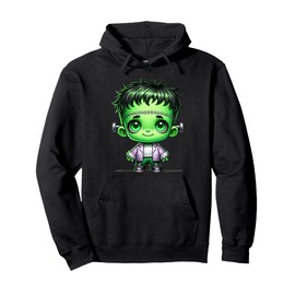 Cute Cartoon Character Graphic Pullover Hoodie