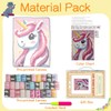 YOOTOM Unicorn Latch Hook Rug for DIY Knotting Kits, Cross