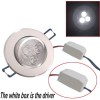 MODOAO 110V 3W LED downlight Ceiling Recessed Wall lamp Spot