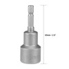 Sourcingmap 1/4" Quick-Change Hex Shank 16mm Magnetic Nut Setter Driver