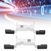 Water Pump Bracket Silver Aluminum Alloy Desktop Mounting Stand for