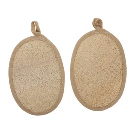 VICASKY 2pcs Loofah Bath Towels for Exfoliating and Scrubbing Sturdy Back Wipes for Shower Compact and Portable Bathroom Product for and Skin