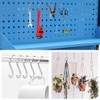 Pack of 20 S Hooks, Stainless Steel Flat Metal Hooks