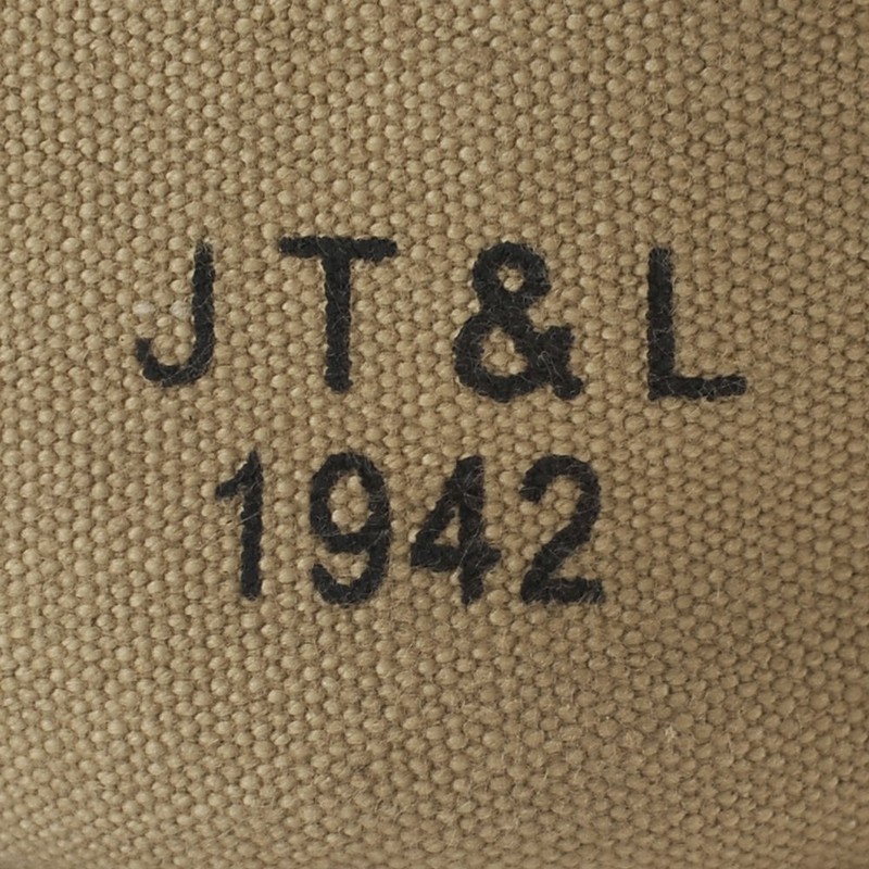 World War Supply US WW2 M1910 Canteen Cover Khaki marked