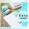 Gersoniel 24 Pcs Pencil Erasers Cute Jelly Erasers Soft Rubber