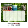 younikat dv_1224 Magnetic Wipe Clean Timetable I Wild Animals Colourful