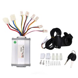 24V 800W Electric Bike Controller Thumb Throttle Handle Kit Lithium Battery Bike Retrofit Kit
