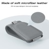 Sotfamily Sunglass Holder for Car Visor, Suede Cloth Magnetic Sunglass