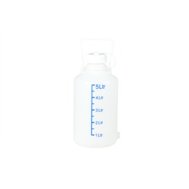hünersdorff 823310 5 Litre Narrow-Neck Storage Bottle - Natural