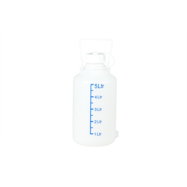 hünersdorff 823310 5 Litre Narrow-Neck Storage Bottle - Natural