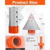 AOKLIT 3 PCS Diamond Beveling Chamfer Bits Set, Tile Cone