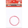 Haikyu Parts MEW-10RE Mesh Wire, Red, Diameter 0.04 inches (1.0
