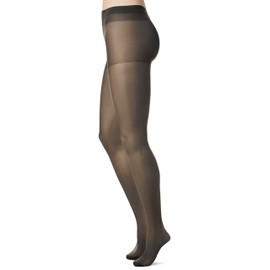 POMPEA Women's Vani 20 Den Pantyhose, Black (Black 0071), L (Pack of 6)