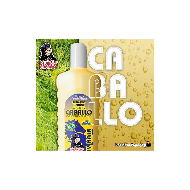 Indio Papago Shampoo De Cola De Caballo