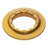ウルフトゥース(Wolf Tooth) Centerlock Rotor Lockring - Internal Spline Gold