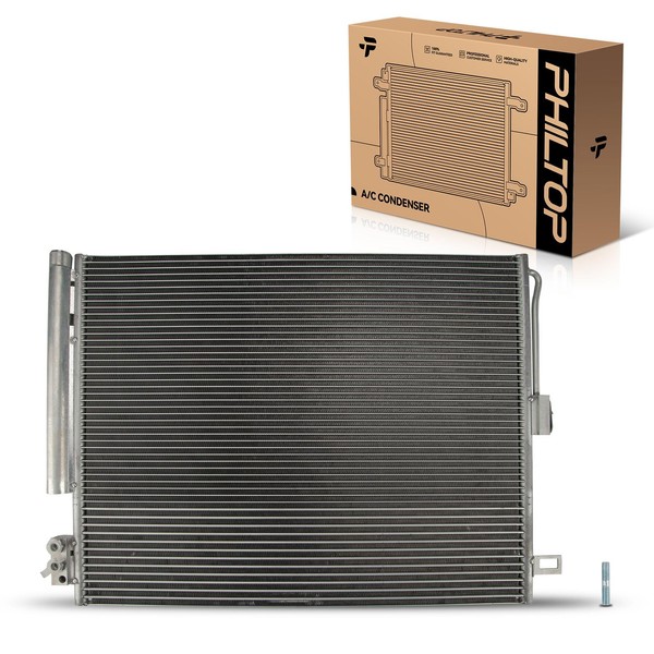 PHILTOP Air Conditioning A/C Condenser Replacement for Dodge Durango 2011-2014,