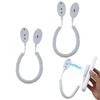 Magnetic Remote Leash Control Holder with Security Cable, Retractable Tidy