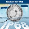 10 Inch LED Pool Lights for Inground Pool,Cool White,AC120V,100FT