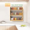 ROMGUAR CRAFT 3 Tier Bamboo Spice Rack, Countertop or Wall