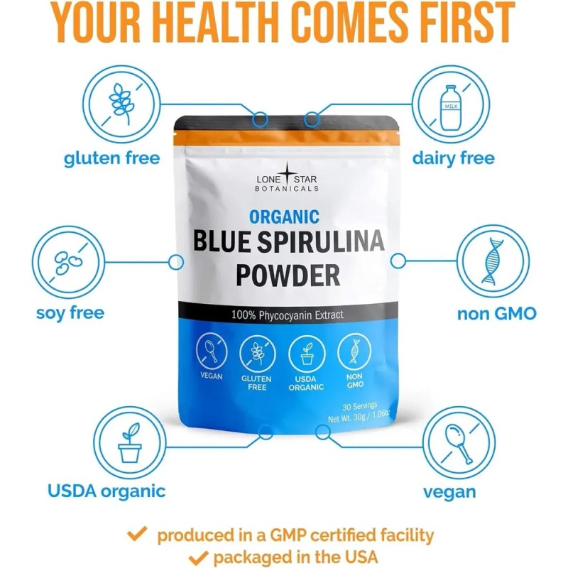 Nila Powder - Polvo De Espirulina 100% Puro De Algas