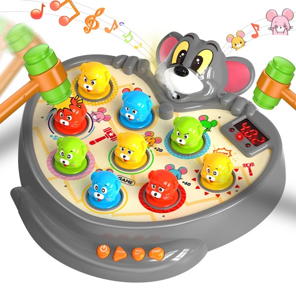 Toys for Ages 2-4,2 Year old Boy Birthday Gift,with Spray