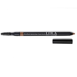 Lola Make-Up Pomade Eyebrow Pencil, Waterproof, Precise, Soft And Easy Glide Formula, With Brow Comb, Vegan, No.2 Medium - Brown