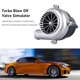 Simulador de Válvula de Descarga Turbo de 12 V, Simulador de Válvula de Descarga Falsa Electrónica de Sonido Extraordinario con Amplia Aplicación para Motocicletas de Automóviles