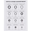 'O' Ring Assortment 50 Pieces Acid, Petrol – Heat and