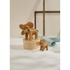 Spring Copenhagen Handmade Wooden Elephant Figurine - Ollie: A Majestic