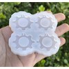Steampunk Gear Silicone Mold for Earrings Jewelry Making Shiny Mold