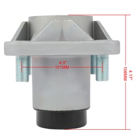 SCITOO Front Wheel Hub Bearing Assembly Golf Cart Hub Fit for EZGO RXV 2008-Up the RXV GAS or ELECTRIC Drive Carts #OEM 609603