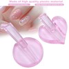 Nail Art Embossed Shape Metal Frame Bends Also 2 Pieces