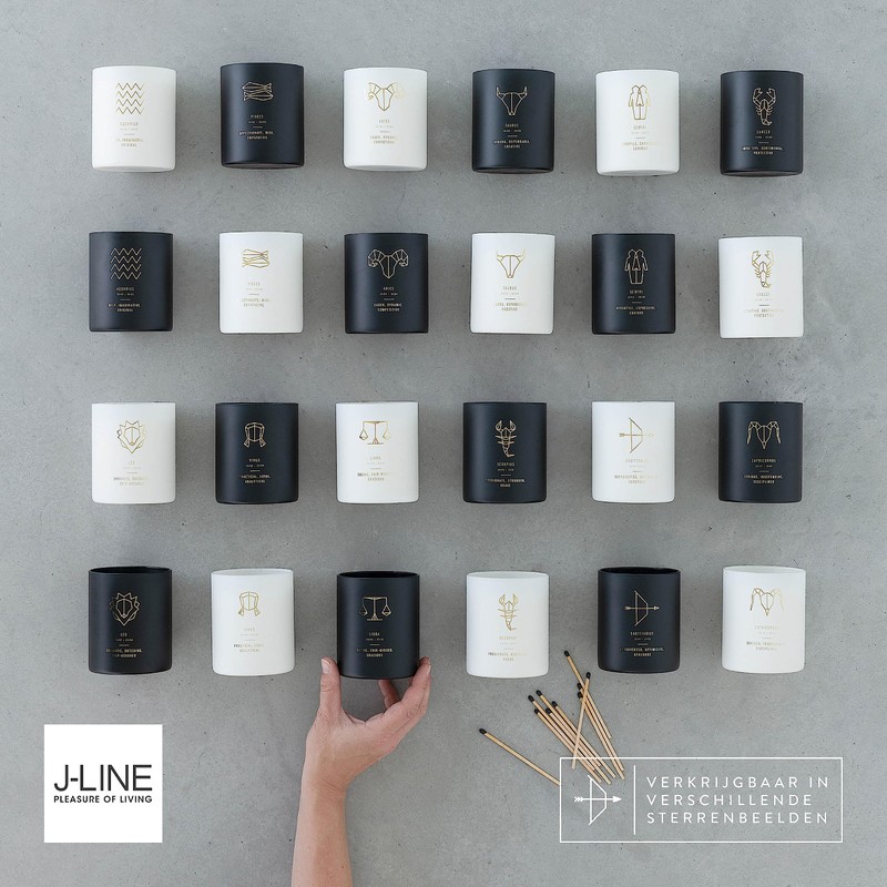 J-Line Duftöl + Stäbchen Happy Faces - schwarz