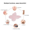 Pink Jadestone Scraping Board Butterfly Shape Massaging Gua Sha Board